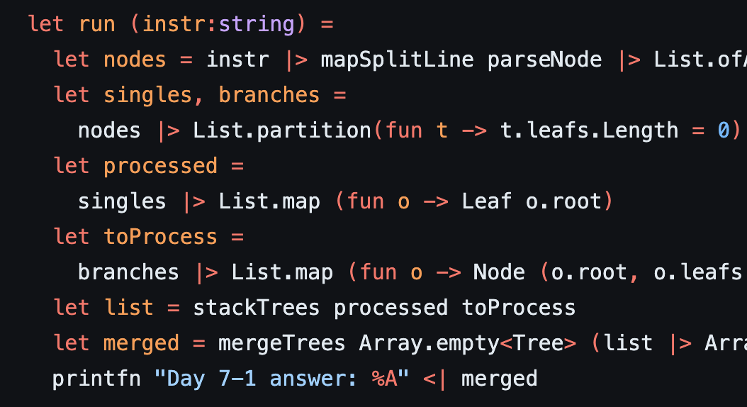 Functional Advent of Code